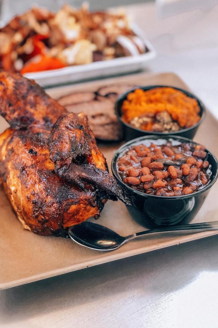 Smoked Chicken and Beans Recipe